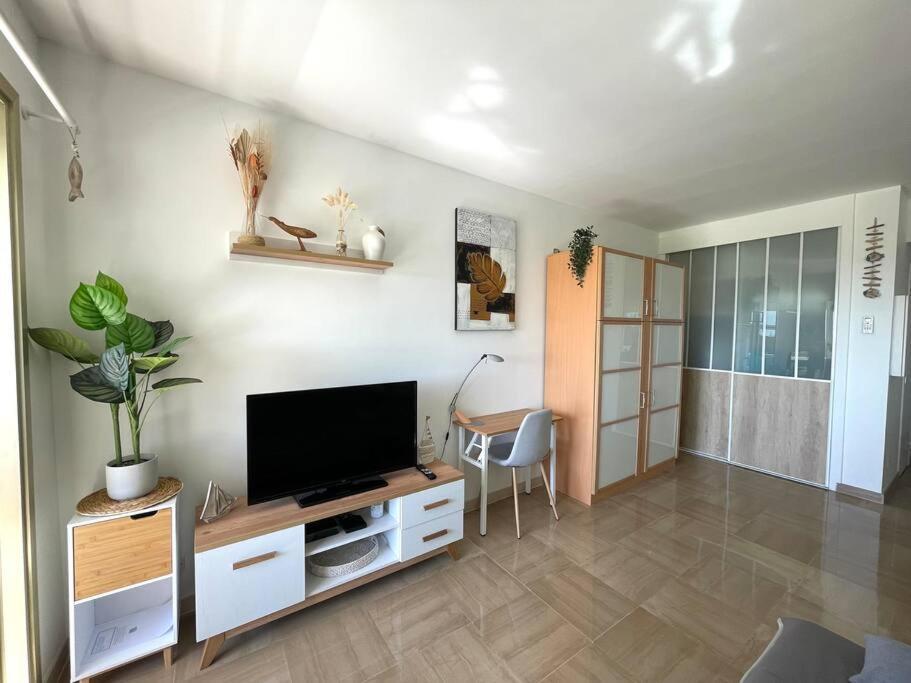 Studio Port Marina - Parking Prive, Climatise Au Ducal Вільнев-Лубе Екстер'єр фото